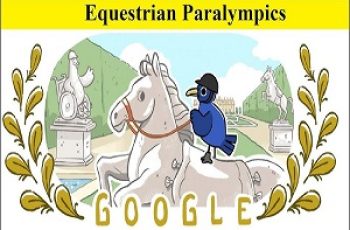 Equestrian Paralympics, Paris Paralympics in 2024: Google Doodle