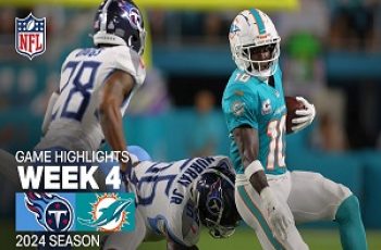 Tennessee Titans vs Miami Dolphins, Highlights of Week 4 game